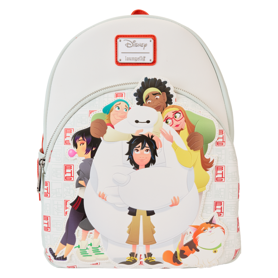 Loungefly Big Hero 6 - 10th Anniversary Baymax Gang Mini Backpack