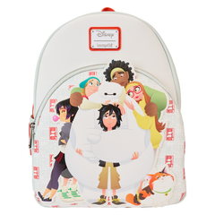 Loungefly Big Hero 6 - 10th Anniversary Baymax Gang Mini Backpack