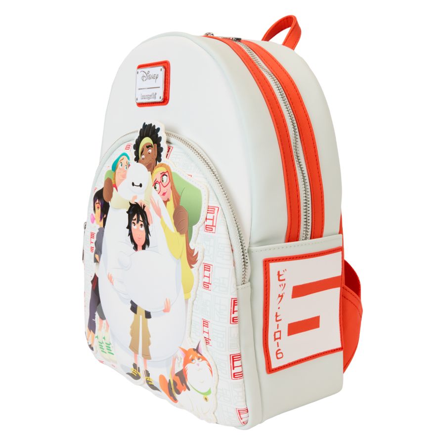 Loungefly Big Hero 6 - 10th Anniversary Baymax Gang Mini Backpack