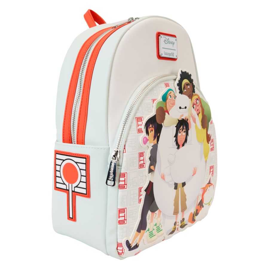 Loungefly Big Hero 6 - 10th Anniversary Baymax Gang Mini Backpack