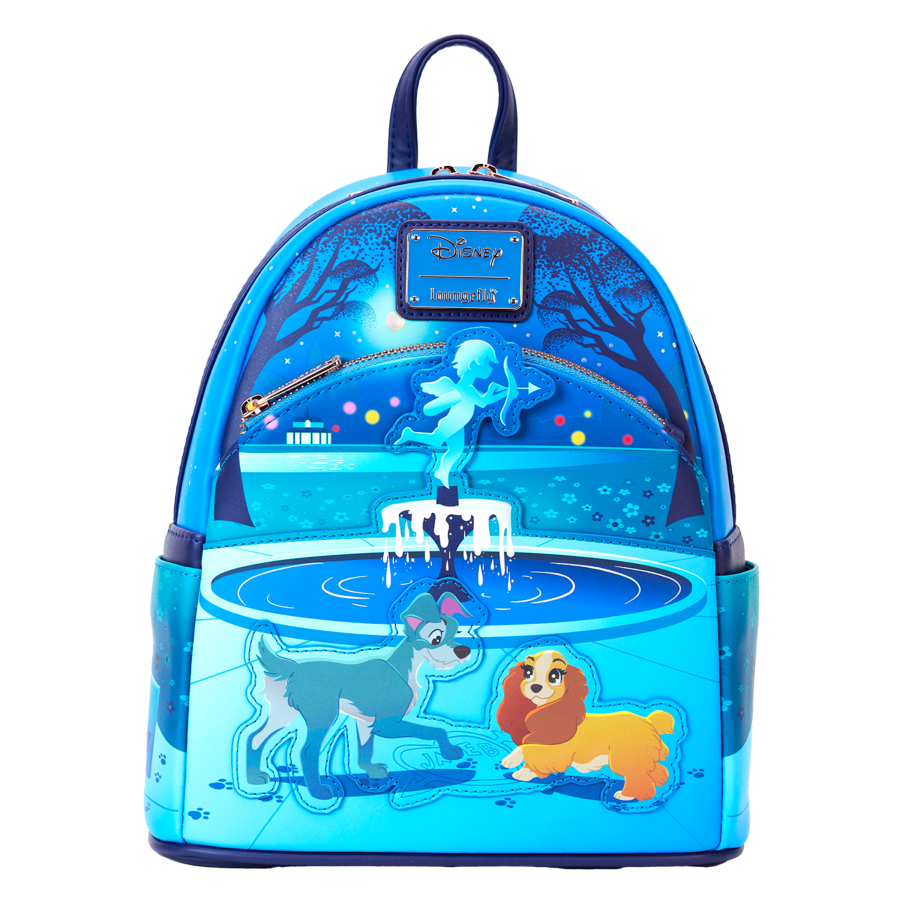 Loungefly Lady & The Tramp - 70th Anniversary Mini Backpack