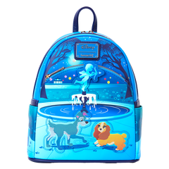 Loungefly Lady & The Tramp - 70th Anniversary Mini Backpack