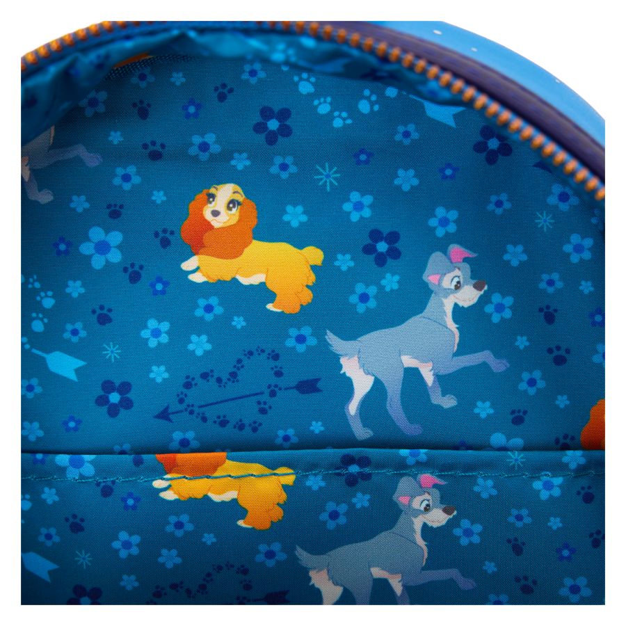 Loungefly Lady & The Tramp - 70th Anniversary Mini Backpack