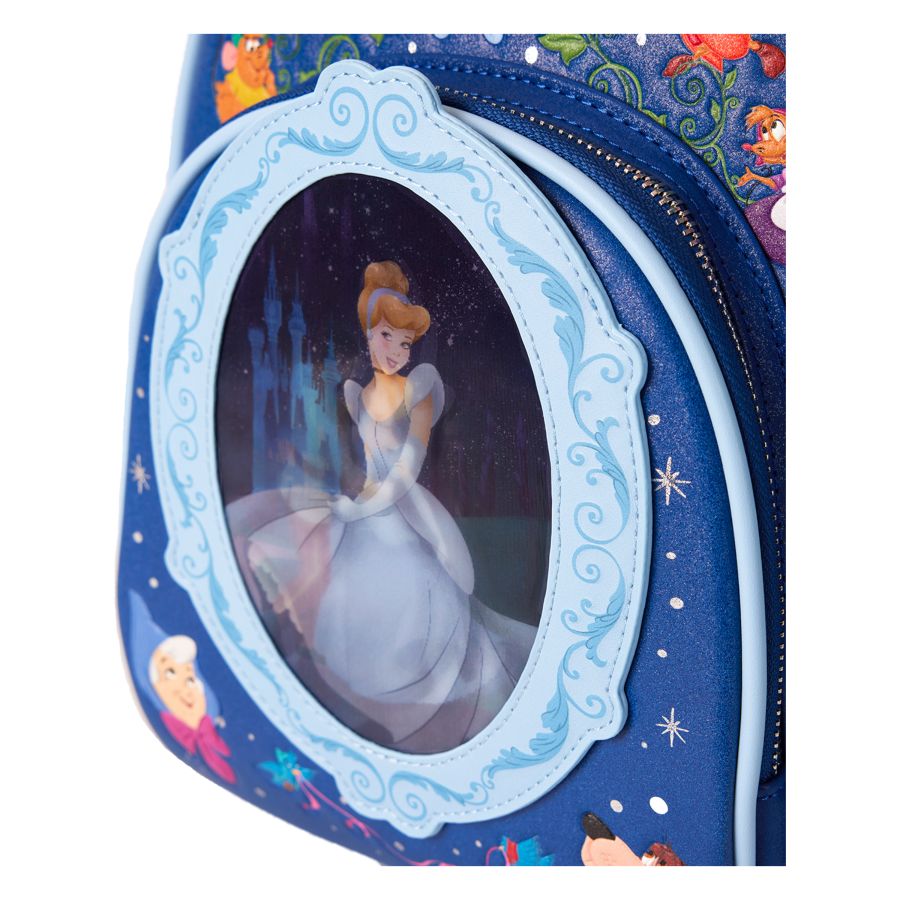 Loungefly Cinderella - 75th Anniversary Lenticular Mini Backpack