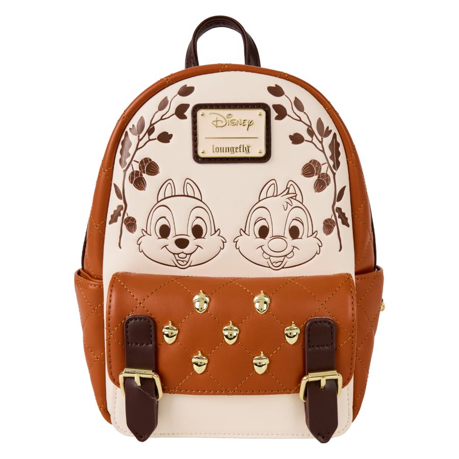 Loungefly Disney - Chip & Dale Quilted Mini Backpack