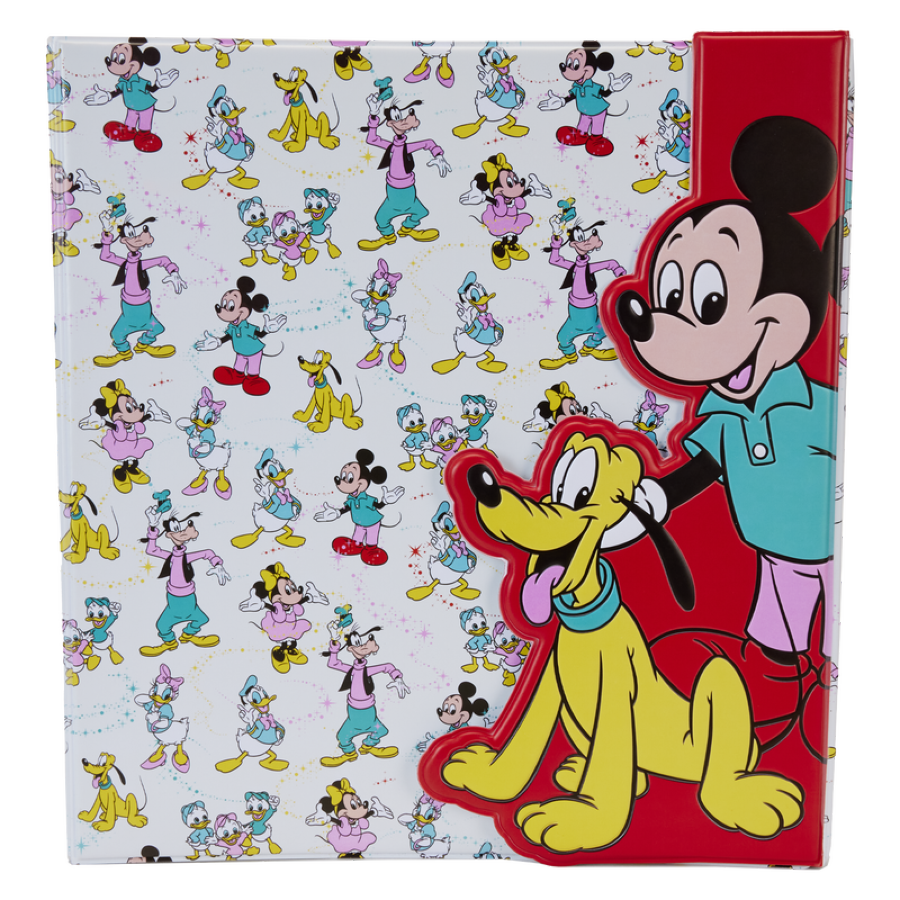 Loungefly Disney: D100 - Mickey & Friends Classic Stationary 3-Ring Binder