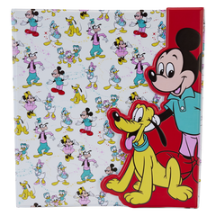 Loungefly Disney: D100 - Mickey & Friends Classic Stationary 3-Ring Binder