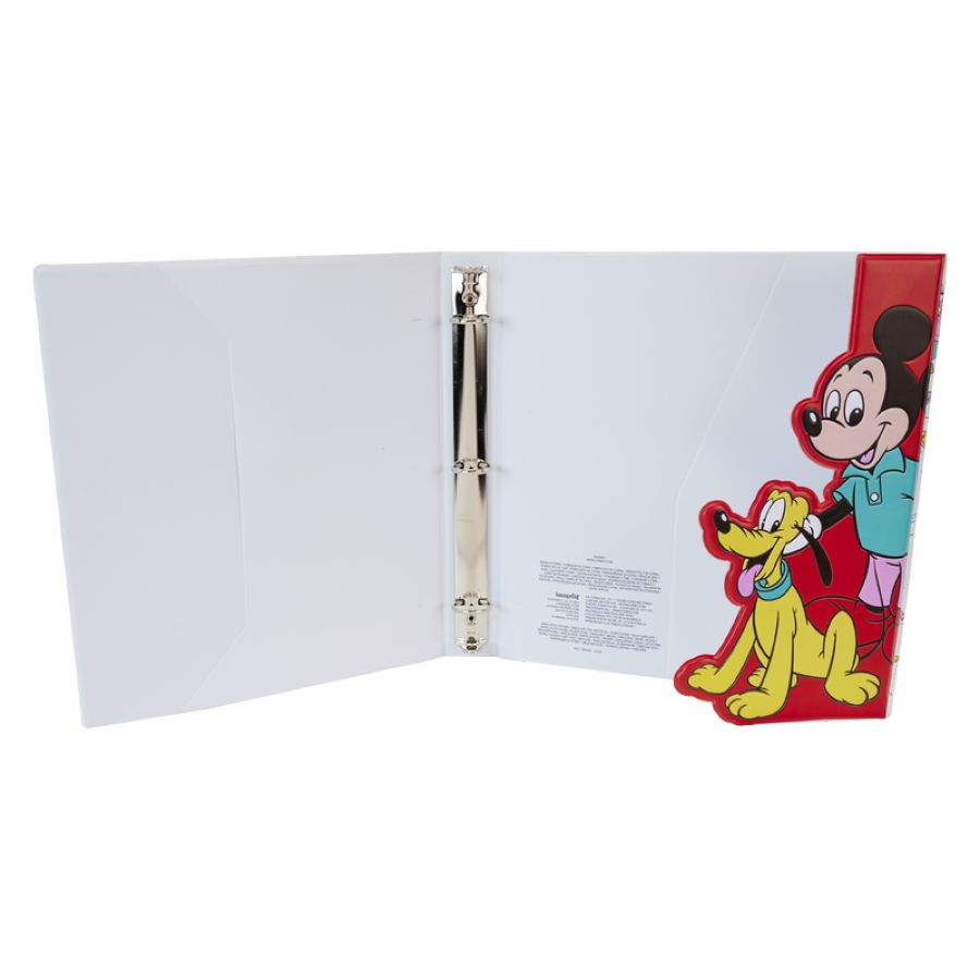 Loungefly Disney: D100 - Mickey & Friends Classic Stationary 3-Ring Binder