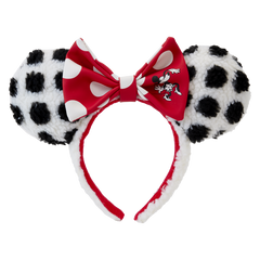 Loungefly Disney - Minnie Rocks The Dots Sherpa Headband