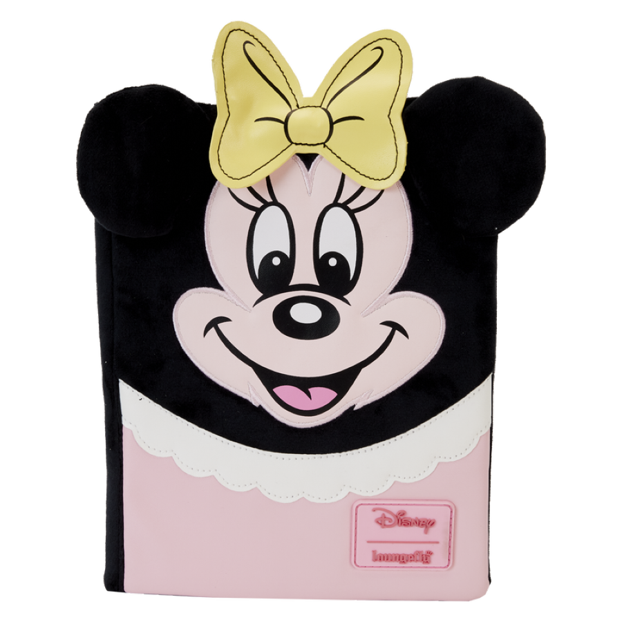 Loungefly Disney: D100 - Minnie Classic Cosplay Plush Stationary Journal