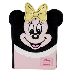 Loungefly Disney: D100 - Minnie Classic Cosplay Plush Stationary Journal