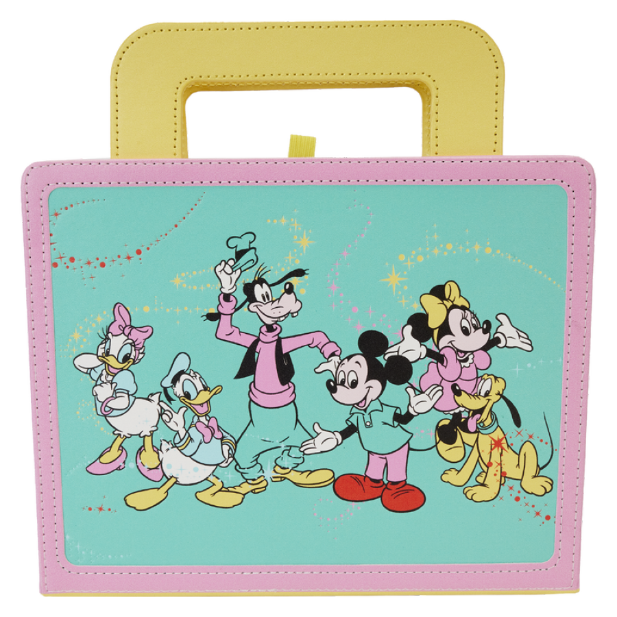 Loungefly Disney: D100 - Mickey & Friends Classic Lunchbox Stationary Journal