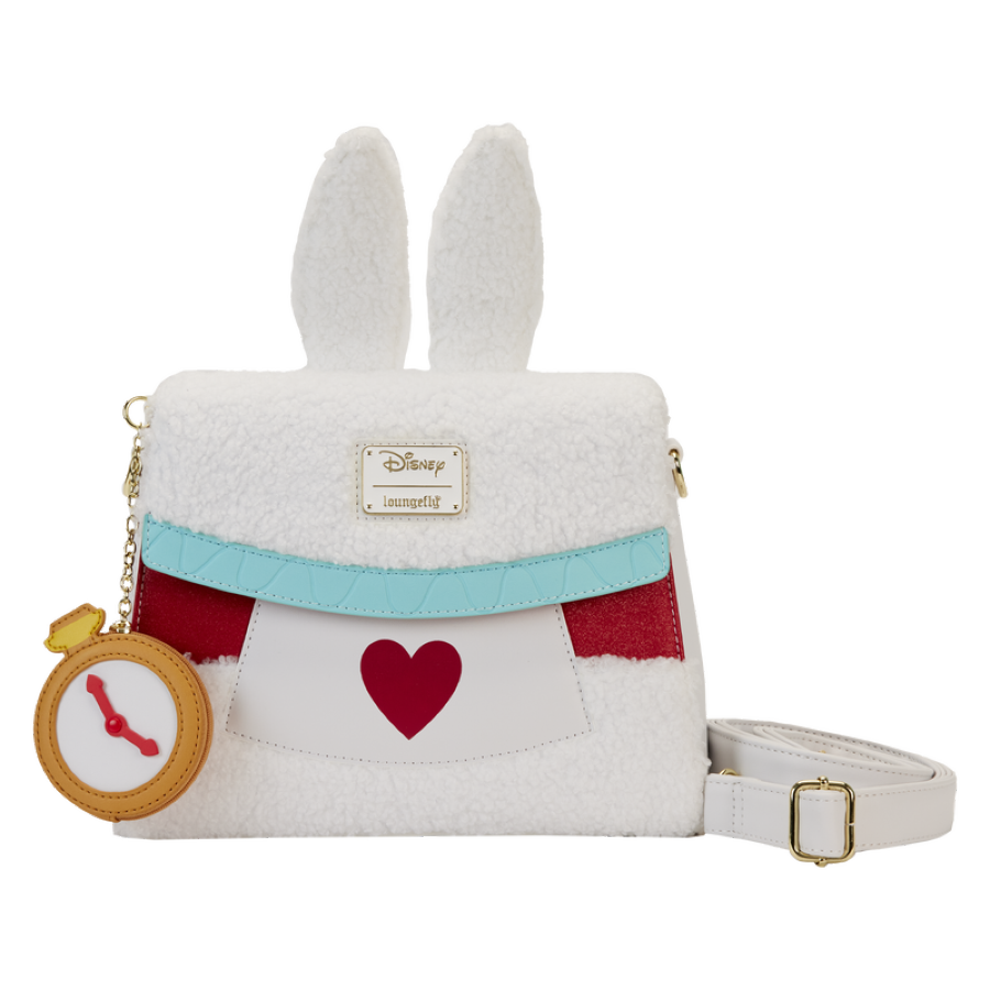 Loungefly Alice in Wonderland (1951) - White Rabbit Cosplay Crossbody Bag