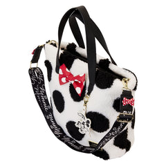 Loungefly Disney - Minnie Rocks The Dots Sherpa Tote Bag