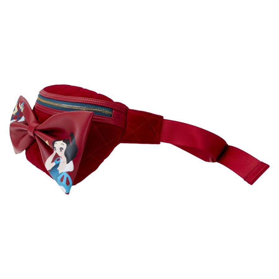 Loungefly Snow White (1937) - Classic Bow Velvet Belt Bag