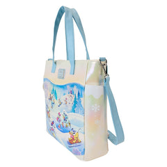 Loungefly Mickey & Friends - Winter Wonderland Scene Convertible Tote