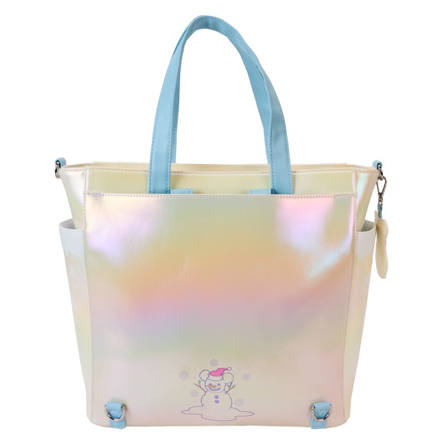 Loungefly Mickey & Friends - Winter Wonderland Scene Convertible Tote