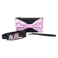 Loungefly Disney - Minnie Floral Rock the Dots Clutch Crossbody Bag