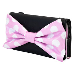 Loungefly Disney - Minnie Floral Rock the Dots Clutch Crossbody Bag