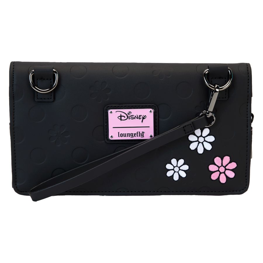 Loungefly Disney - Minnie Floral Rock the Dots Clutch Crossbody Bag