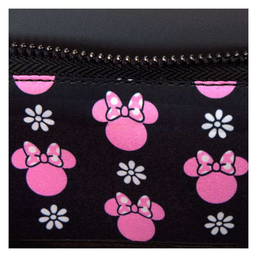 Loungefly Disney - Minnie Floral Rock the Dots Clutch Crossbody Bag