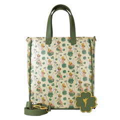 Loungefly Disney - Tinker Bell 4-Leaf Clover Tote Bag with Coin Bag