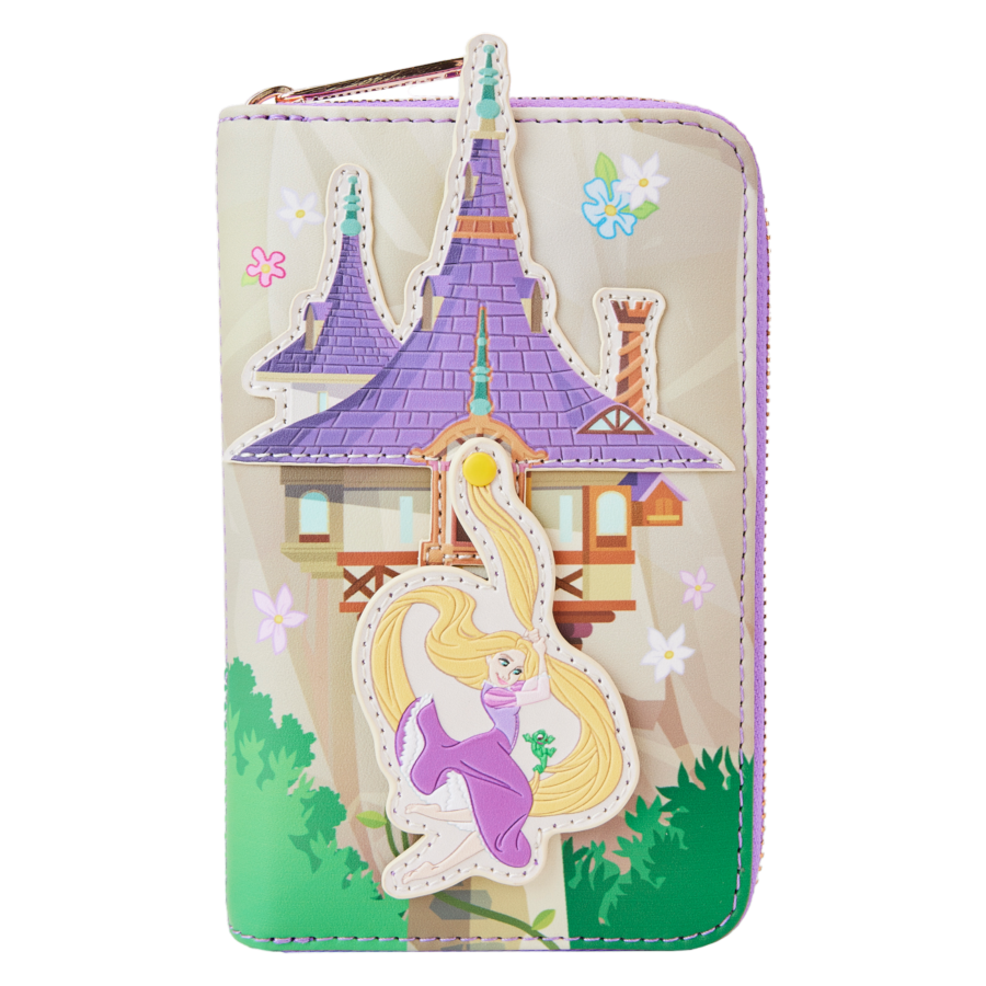 Loungefly Tangled - Rapunzel Swinging Zip Around Wallet