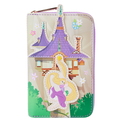 Loungefly Tangled - Rapunzel Swinging Zip Around Wallet