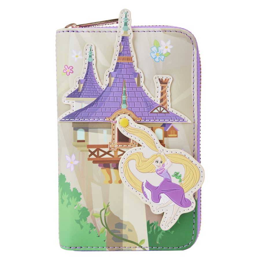 Loungefly Tangled - Rapunzel Swinging Zip Around Wallet