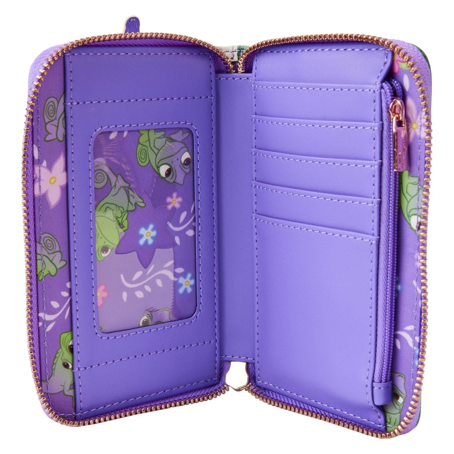 Loungefly Tangled - Rapunzel Swinging Zip Around Wallet