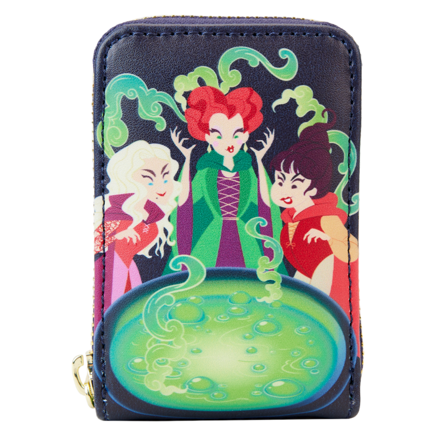 Loungefly Hocus Pocus - Sanderson Sisters Cauldron Glow Accordion Wallet