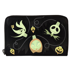 Loungefly Nightmare Before Christmas - Tree String Lights Glow Zip Around Wallet