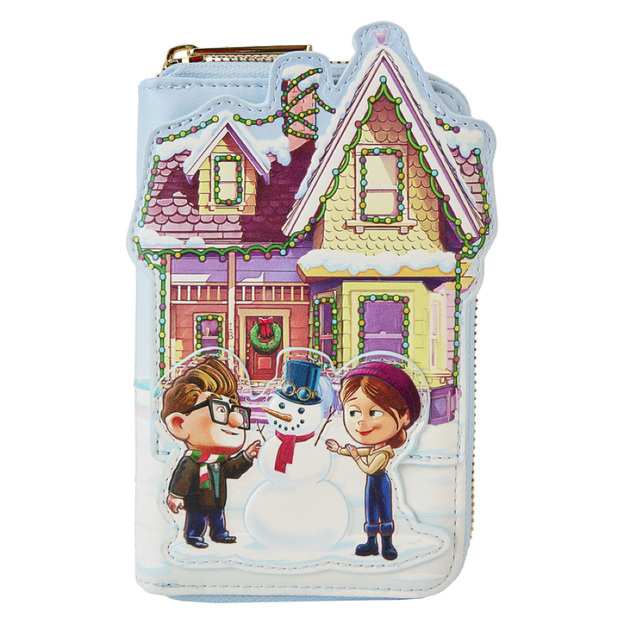 Loungefly Up (2009) - House Christmas Zip Around Wallet – Bemine