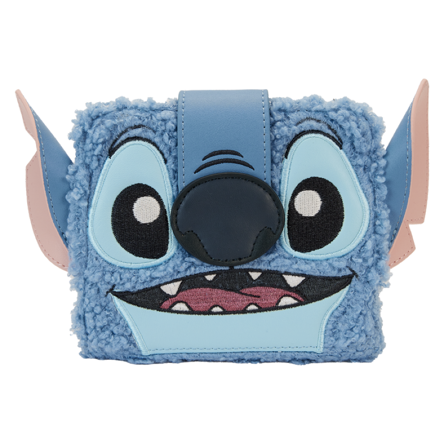 Loungefly Lilo & Stitch - Plush Sherpa Cosplay Bifold Wallet