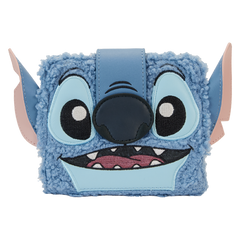 Loungefly Lilo & Stitch - Plush Sherpa Cosplay Bifold Wallet