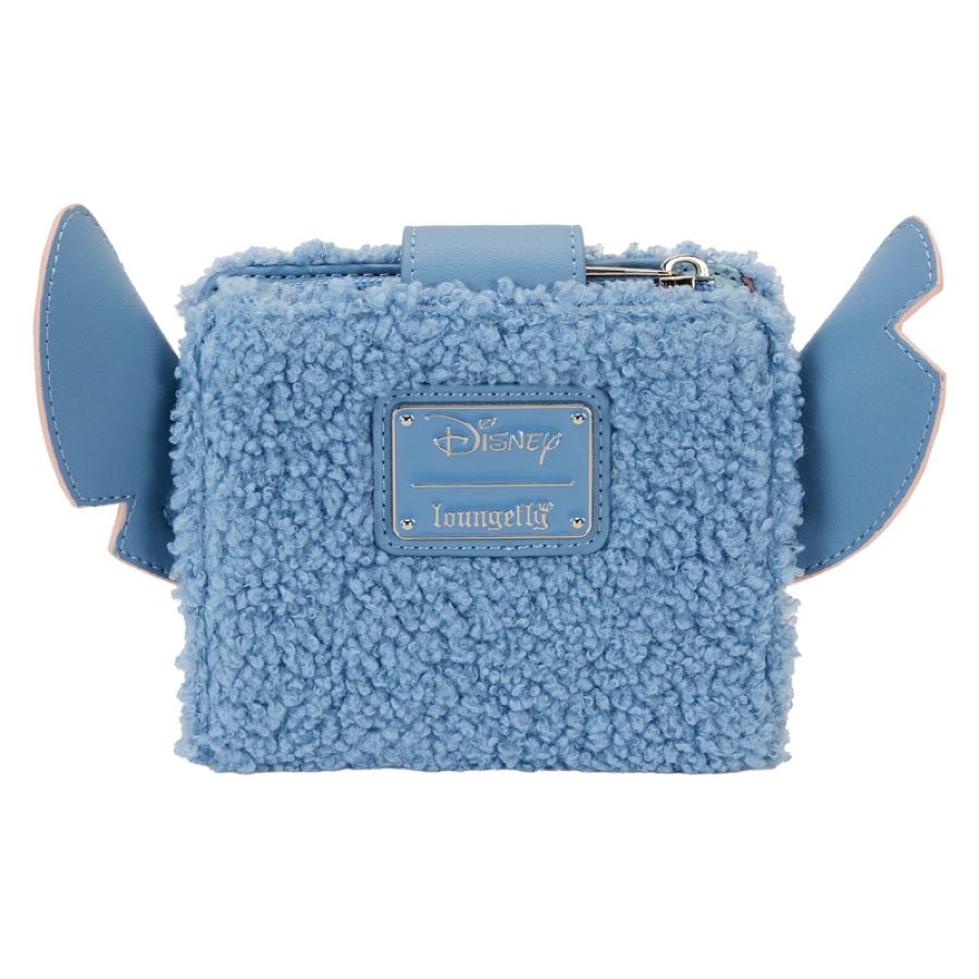 Loungefly Lilo & Stitch - Plush Sherpa Cosplay Bifold Wallet