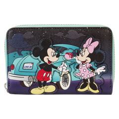 Loungefly Disney - Mickey & Minnie Date Drive-In Zip Wallet