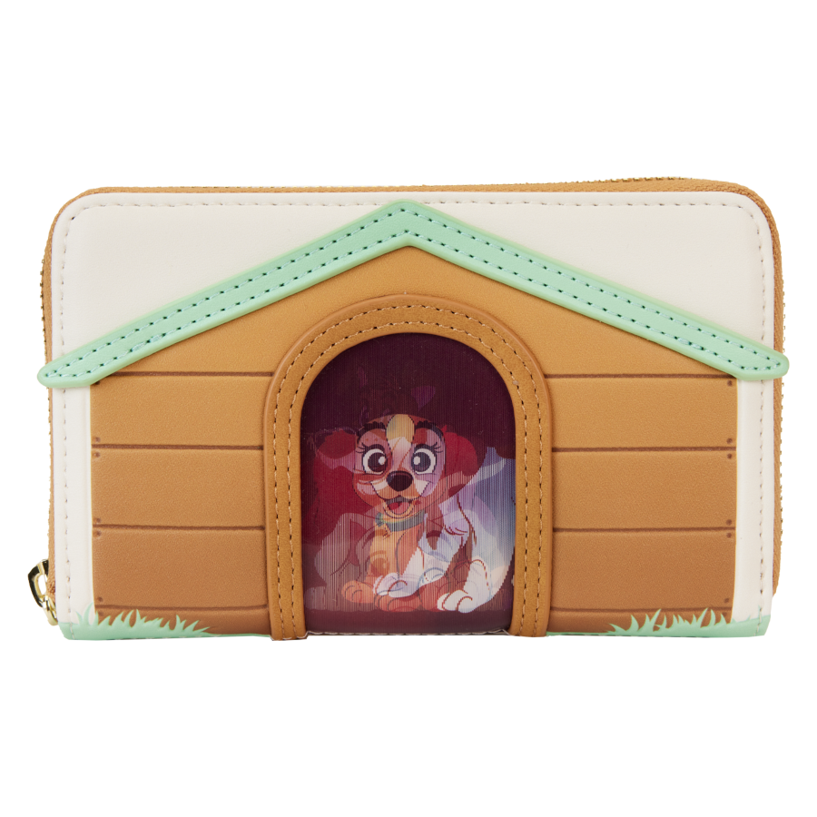 Loungefly Disney - I Heart Disney Dogs Lenticular Zip Wallet