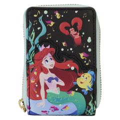 Loungefly The Little Mermaid (1989) 35th Anniversary - Life Is The Bubbles Zip Around Wallet