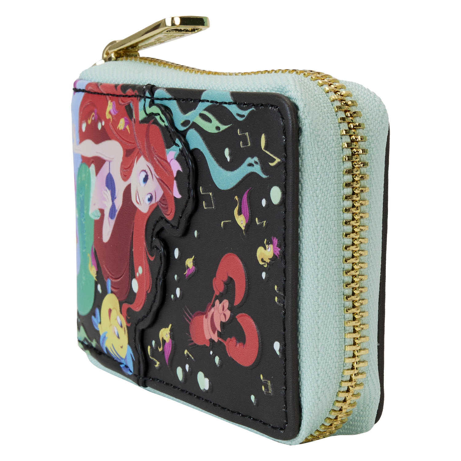 Loungefly The Little Mermaid (1989) 35th Anniversary - Life Is The Bubbles Zip Around Wallet