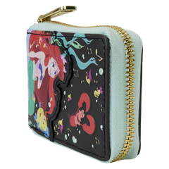 Loungefly The Little Mermaid (1989) 35th Anniversary - Life Is The Bubbles Zip Around Wallet