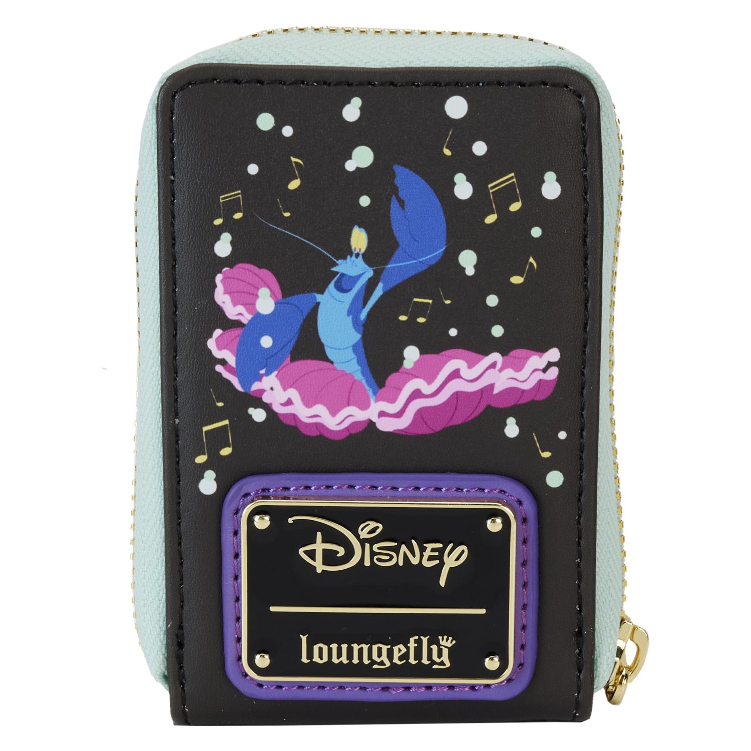 Loungefly The Little Mermaid (1989) 35th Anniversary - Life Is The Bubbles Zip Around Wallet