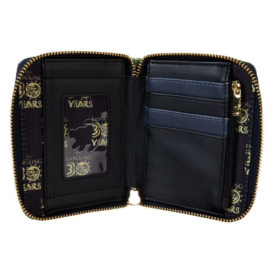 Loungefly Lion King (1994): 30th Anniversary - Hakuna Matata Silhouette Zip Wallet