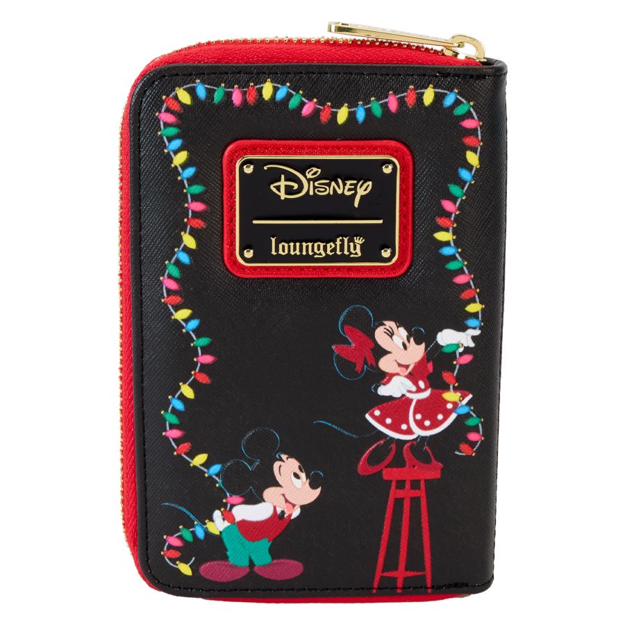 Loungefly Disney - Donald wrapped in Lights Zip Wallet