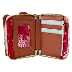 Winnie The Pooh - Pooh & Friends Holiday Scene Zip Wallet