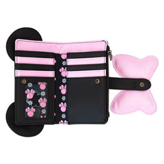 Loungefly Disney - Minnie Floral Rock the Dots Flap Wallet