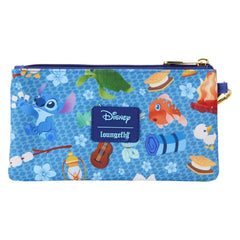 Loungefly Lilo & Stitch - Camping Cuties All-over-print Nylon Wristlet