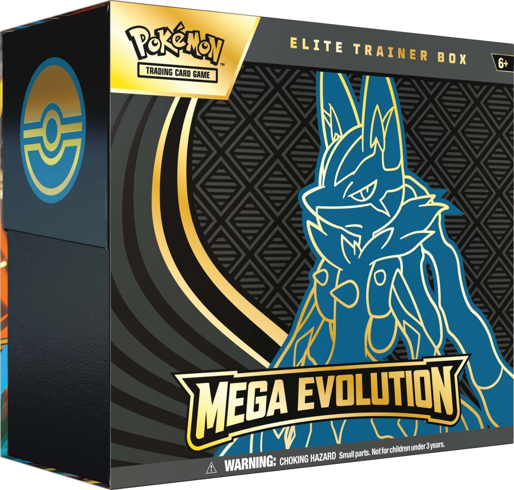 Pokémon TCG: Mega Evolution Elite Trainer Box - LIMIT ONE PER CUSTOMER