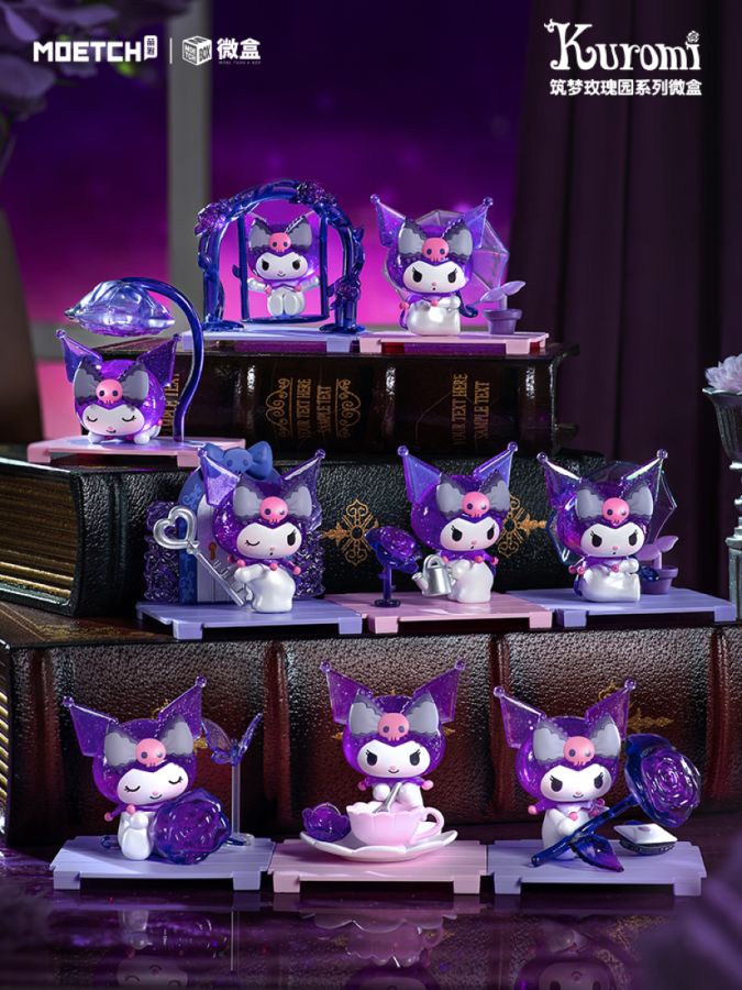 Kuromi - Dream Rose Garden Series Mini Box ( Single)
