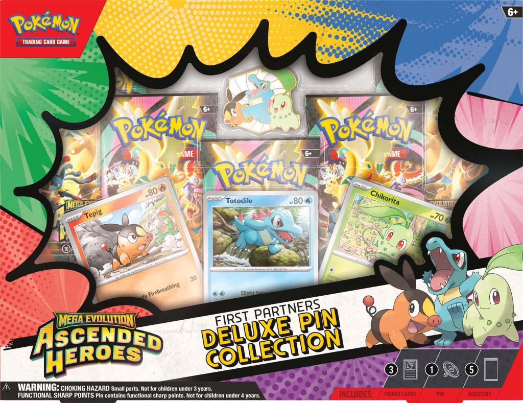 Pokemon TCG ME2.5 Ascended Heroes Deluxe Pin Collection